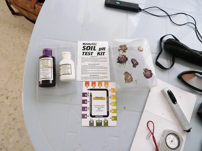 Soil Ph Test Kit. Image: Flick/London Permaculture